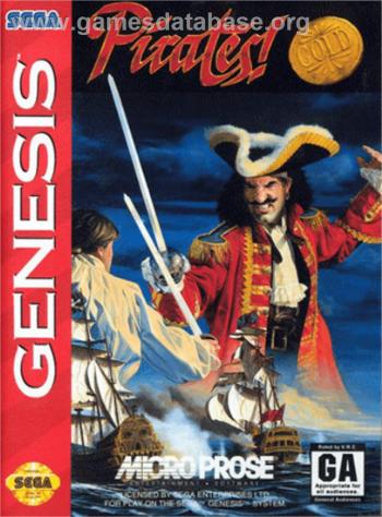 Cover Pirates! Gold for Genesis - Mega Drive